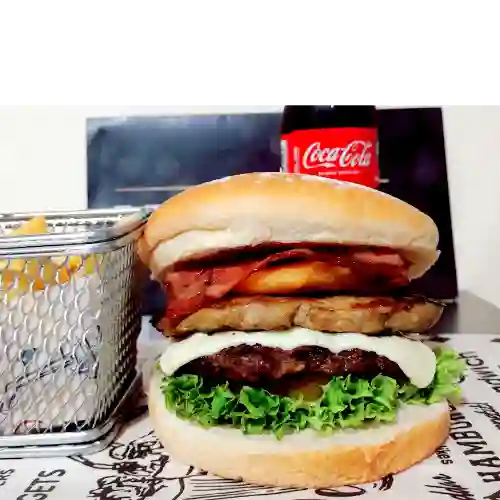 Burger Gólgota + Pet 250 ml