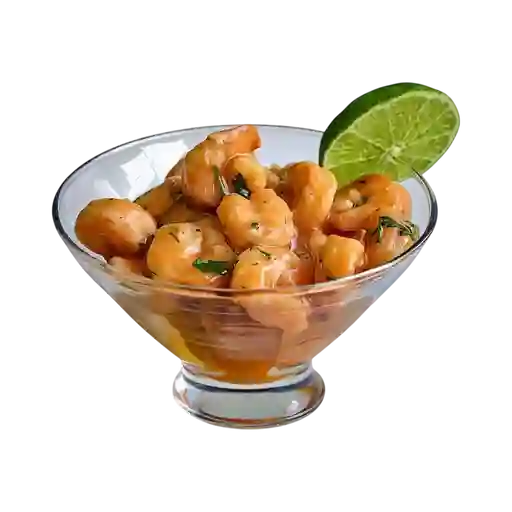 2 Ceviches de camarón