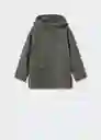 Abrigo Parka Agusti Caza Talla 12 Niños Mango