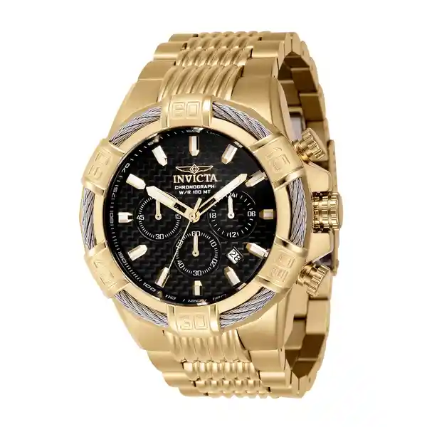 Reloj Bolt Hombre Dorado INV38022