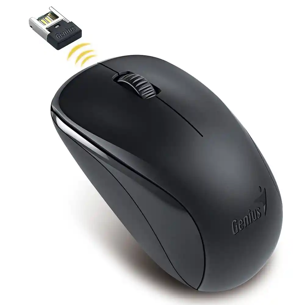 Genius Mouse NX-7000 Inalámbrico Color Negro