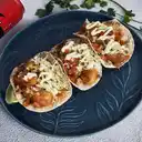 3 Tacos de Camarones Rebosados