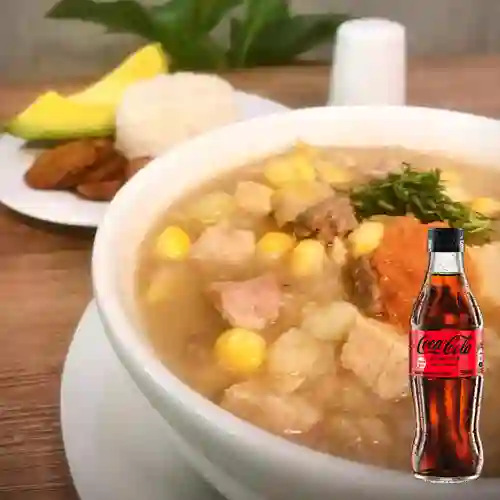 Combo sancocho trifásico gr + coca 300ml