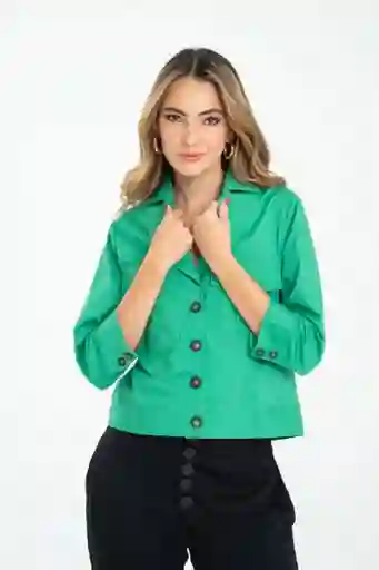 Chaqueta Universal Color Verde Pasto Talla L Ragged