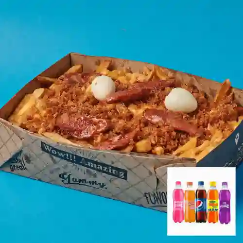 Combo Americanas + Gaseosa Pet 400 Postobon