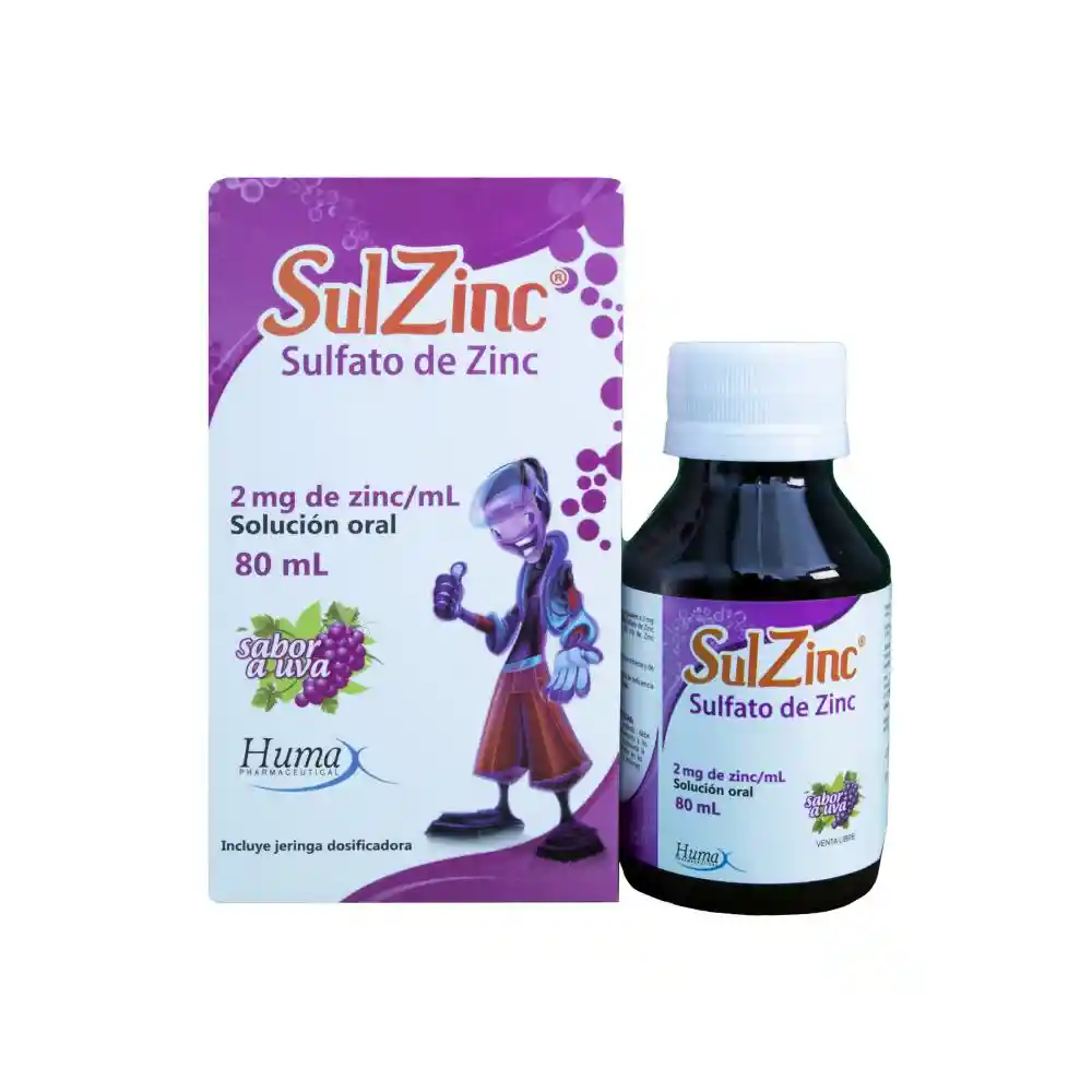 Sulzinc Solución (2 mg)