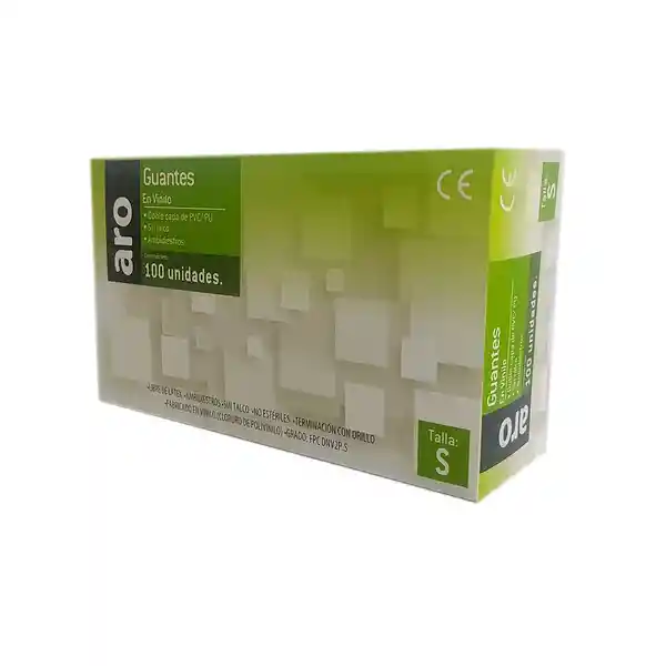 Aro Guante Vinilo Talla S