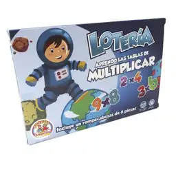 Loteria Tablas Multiplicar 1 A