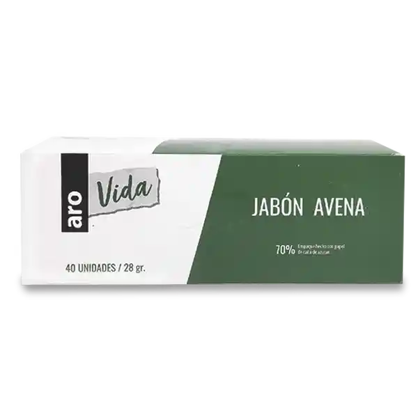 Jabon Avena Vida Aro