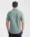 Camiseta Carbón Pocket Verde Escocés Ultra Oscuro S Chevignon