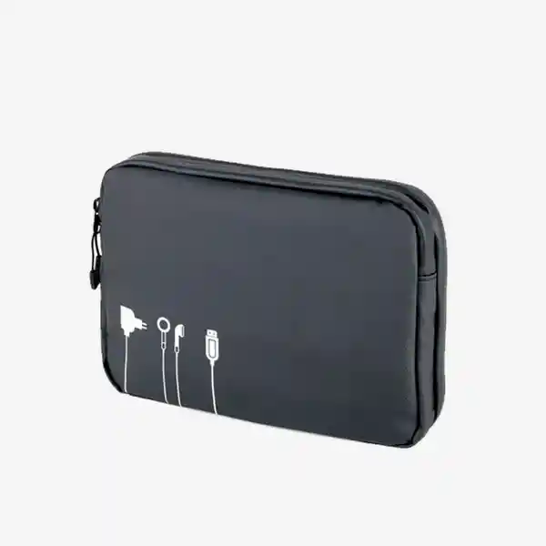 Troika Organizador Cables Tech Pouch Negro