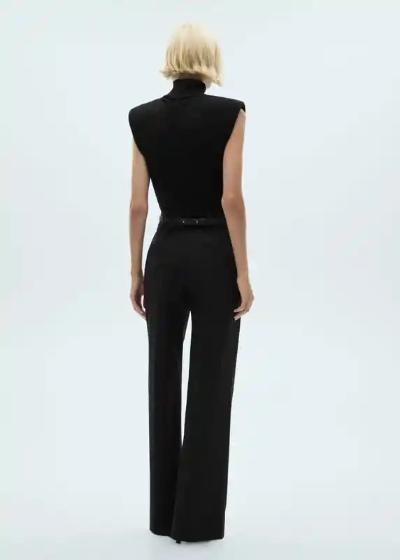 Mono Ultra Negro Talla M Mujer Mango