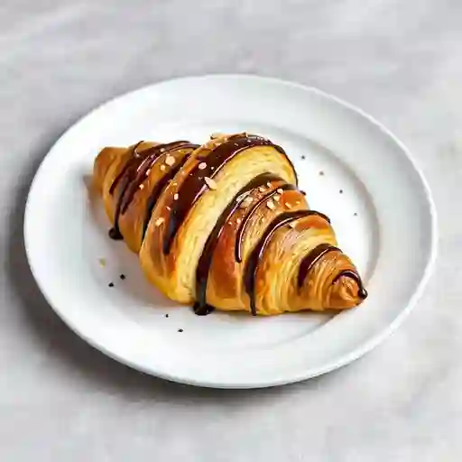Croissant De Choco Almendra