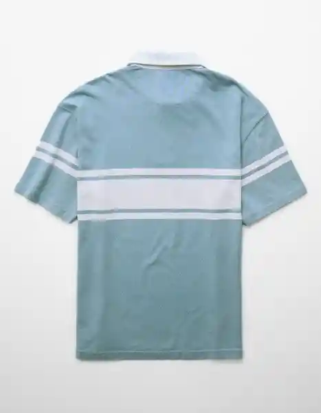 Camiseta Polo Hombre Azul Talla: X-SMALL 4188401 American Eagle