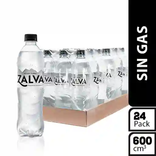 Zalva Pack Agua Pet 600 mL x 24 Und