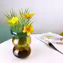 Cloudnola Florero Intercambiable Burbuja Amarillo / Azul M