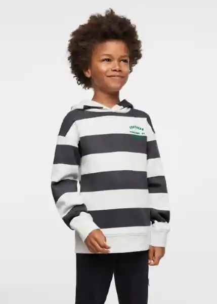 Sudadera Southern Offwhite Talla 10 Niños Mango