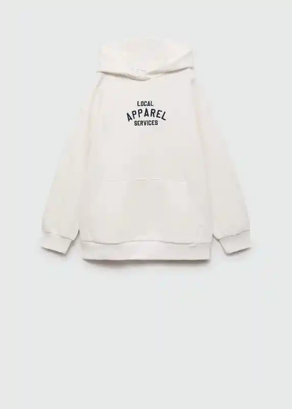 Sudadera Apparel Off White Talla 10 Niños Mango