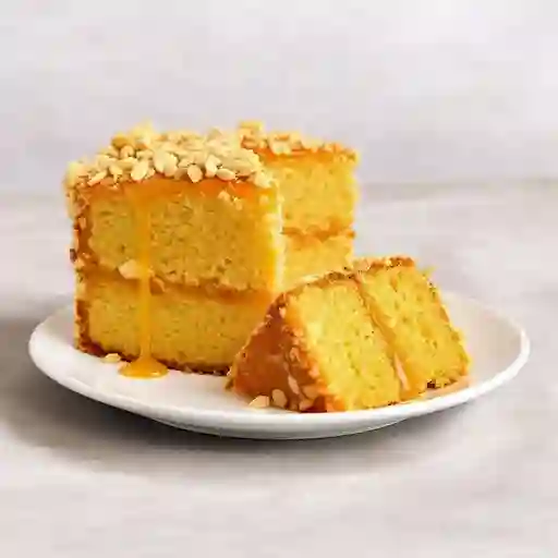 Torta de naranja con arequipe 1/8