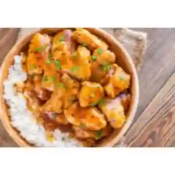 Arroz Pollo a la Naranja