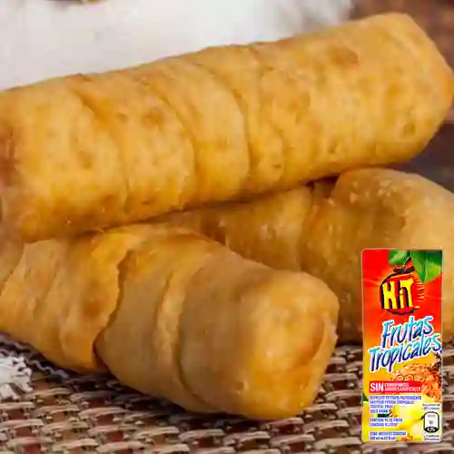 Combo Palito de Queso + Hit Frutas Tropicales 200 ml