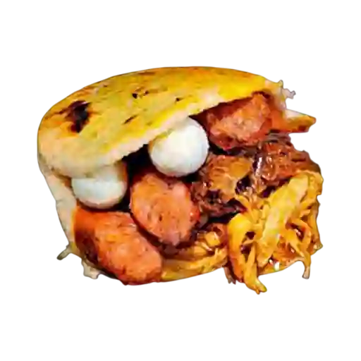 Arepa con Chorizo Especial Mexicano