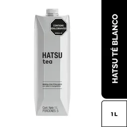Hatsu Bebida con Té Blanco Sabor Mangostino