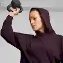 Puma Buzo Hoodie Para Entrenamiento Mujer Morado Talla M