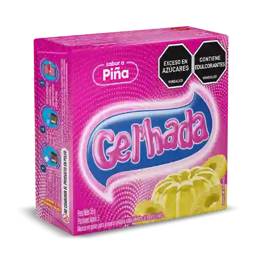 Gel'hada Gelatina Piña