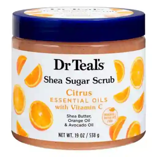 Dr Teals Azúcar Exfoliante Citrus Mezcla Aceite