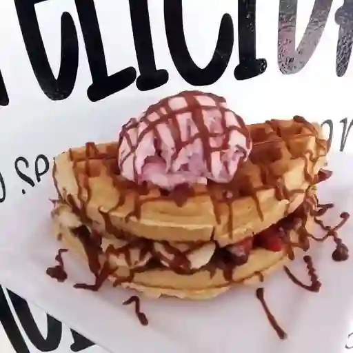 Waffle Relleno