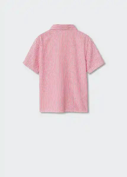 Camisa Johnny-H Rojo Talla 10 Niños Mango