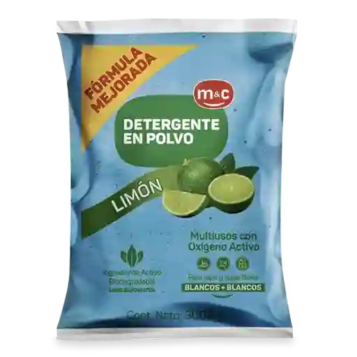 Detergente Polvo Multiusos Limón M&C