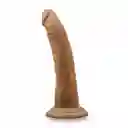 Dildo dr. Skin Cock With Suction Cup Mocha 7\"