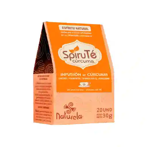 Spiruté Naturela Cúrcuma