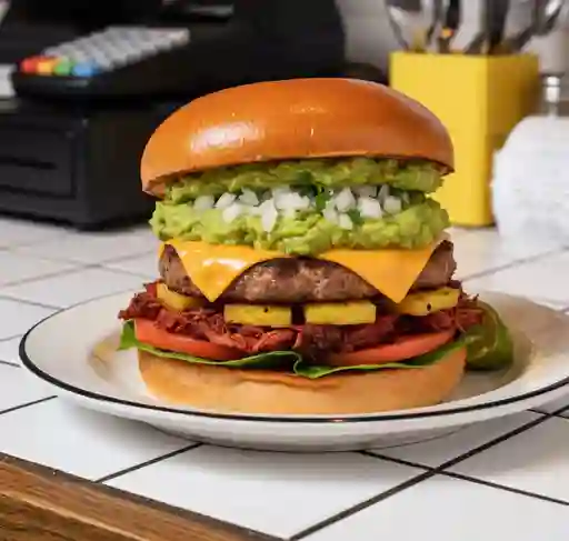 Hamburguesa de Pastor