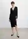 Vestido Amazing Negro Talla S Mujer Mango