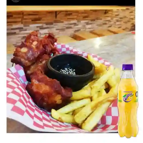 Combo costillas ahumadas + quatro orig