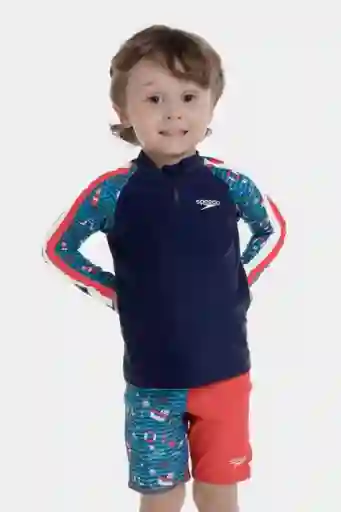 Camiseta Sunshine Harbor Hoppers Bebé Masculino Talla 6 Speedo