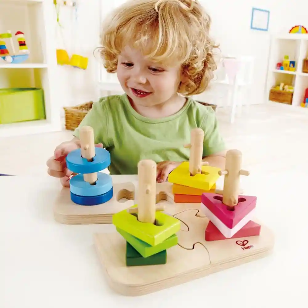 Hape Rompecabezas Pegs E0411