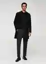 Abrigo Arizona Negro Talla XS Hombre Mango
