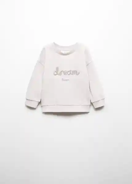 Sudadera Dream Niñas Malva Talla 67 Mango