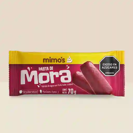 Paleta Fruta Mora