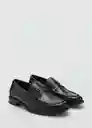 Zapatos Parismo Negro Talla 40 Hombre Mango