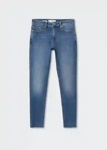 Jeans Isa Tejano Medio Talla 46 Mujer Mango