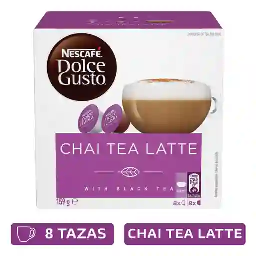 Cápsulas de Té Chai NESCAFÉ DOLCE GUSTO Chai Tea Latte x 159g