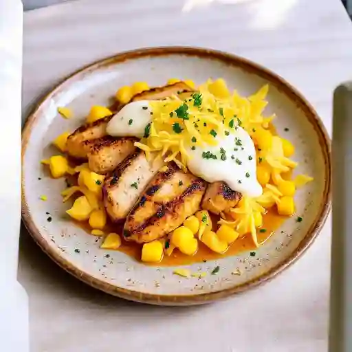 Mazorcada de pollo