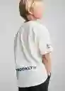 Camiseta Brooklyn Off White Talla 08 Niños Mango