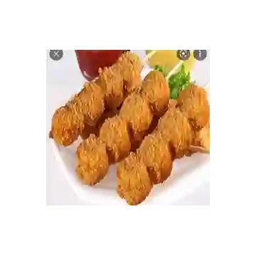 Pinchos de Pollo Apanado