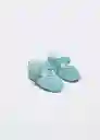 Zapato Papis Verde Pastel Talla 15 Niños Mango